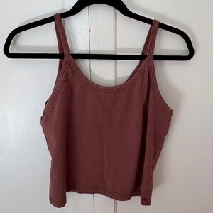 ARQ Crop Tank in color Spice size 2XL